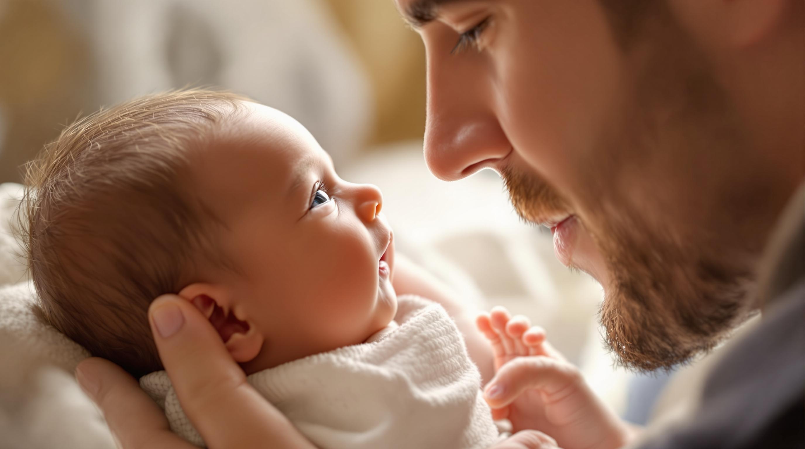 Eye Contact with Newborn