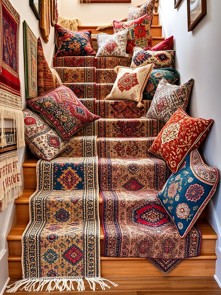 Boho Staircase Ideas