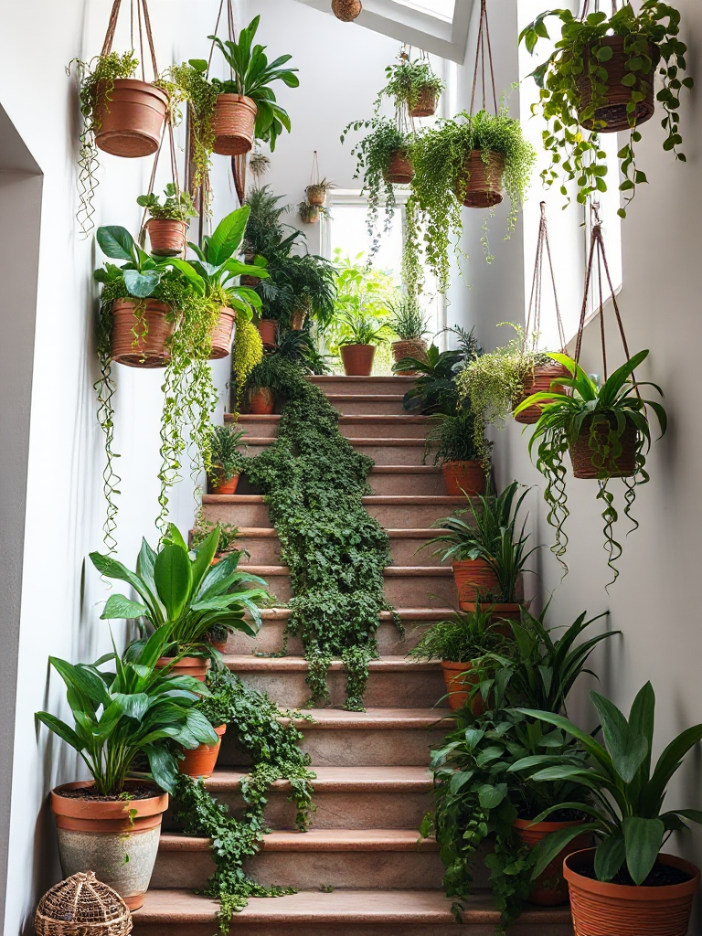 Boho Staircase Ideas