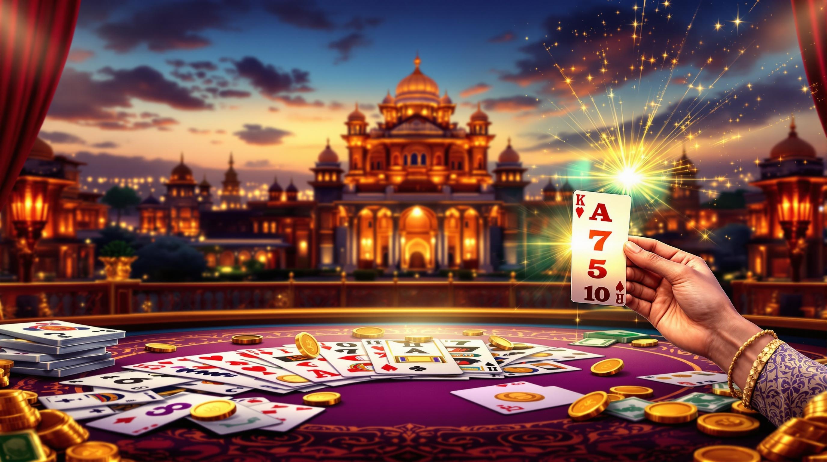 Indo Rummy - Win Real Cash with Classic Indian Rummy & Slots Banner