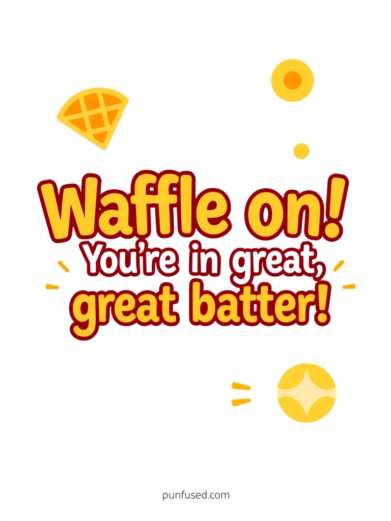 waffle puns