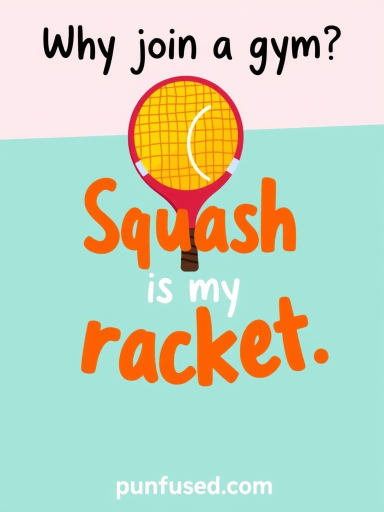 squash puns