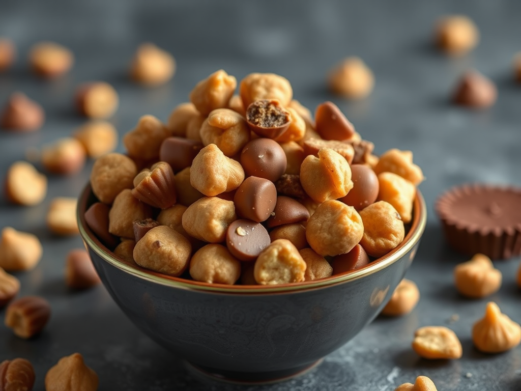 Image for Peanut Butter Cup Snack Mix