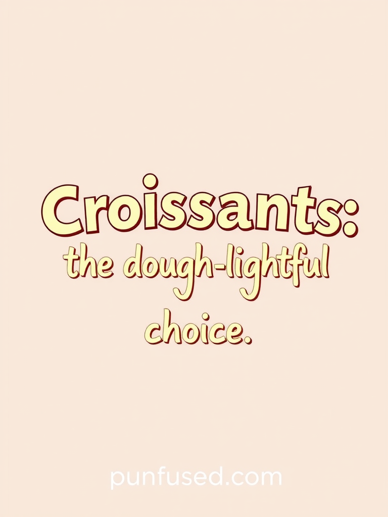 croissant puns