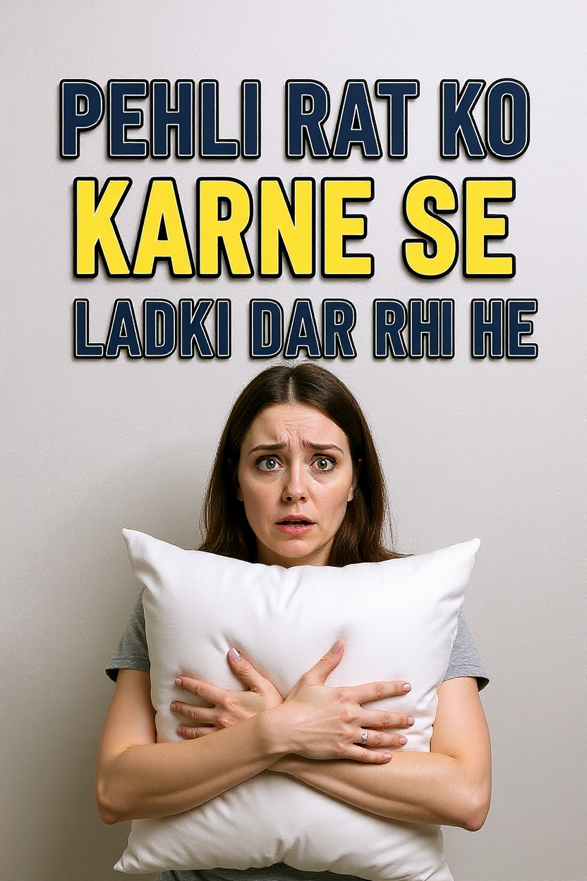 Pehli rat ko karne se ladki dar rhi he