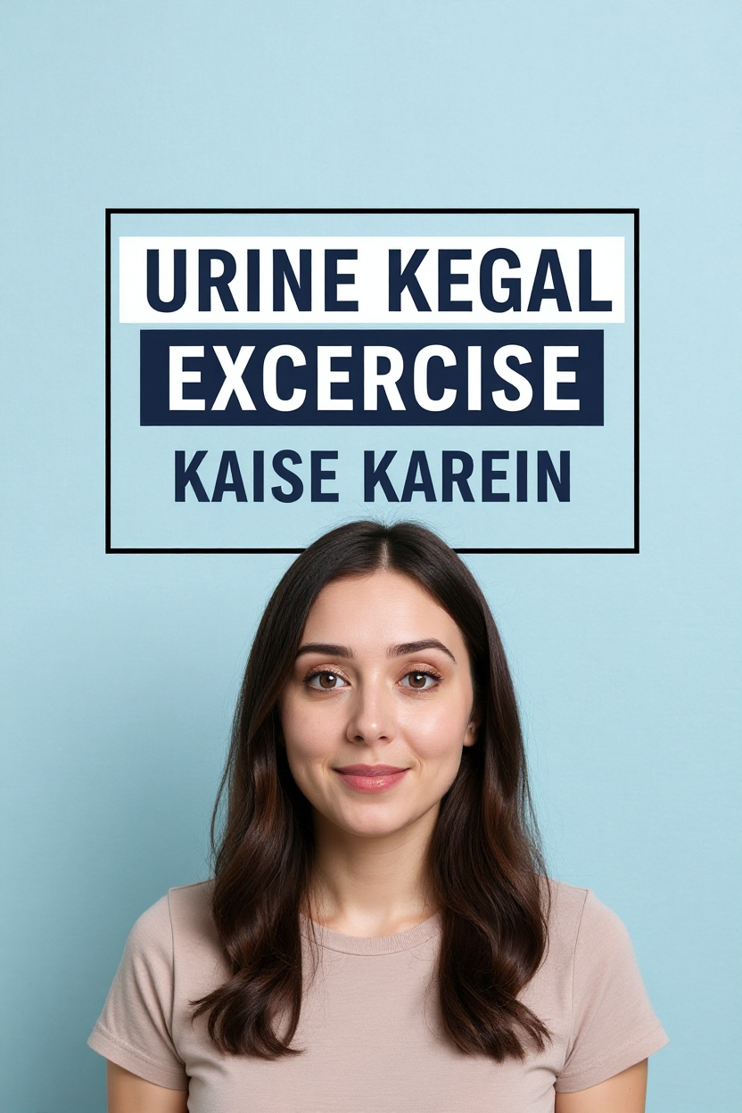 Urine kegal excercise kaise karein