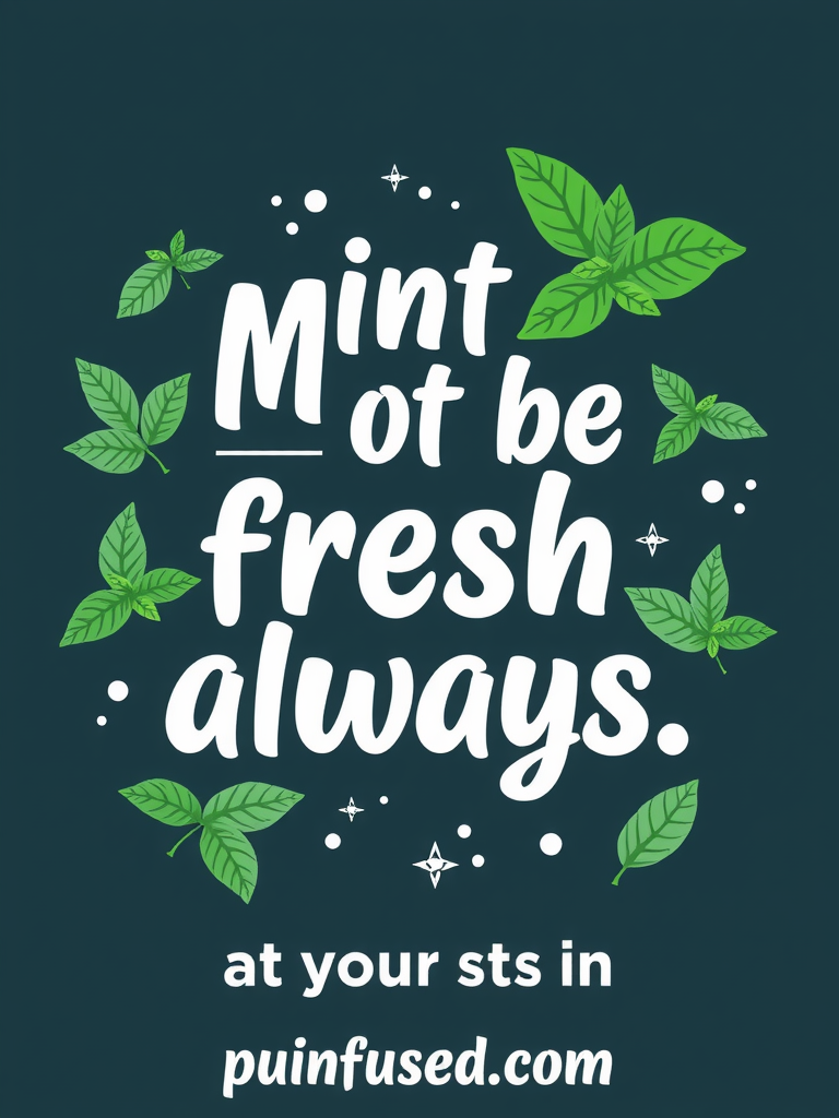 mint puns