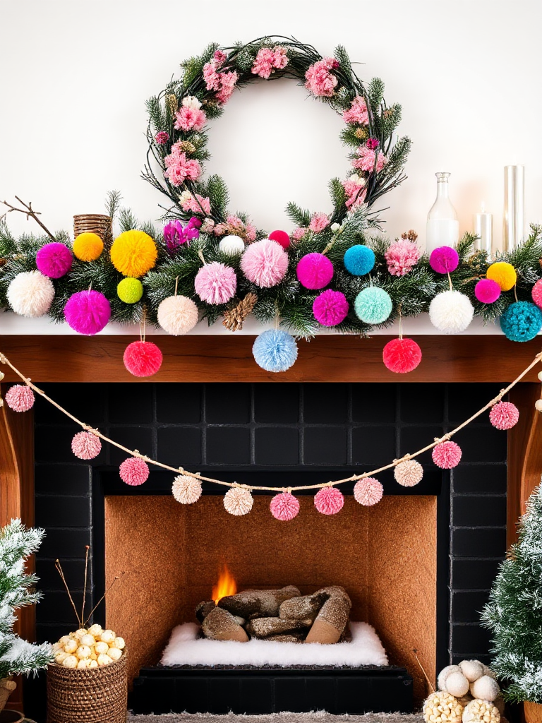 Winter Mantel Decorating Ideas