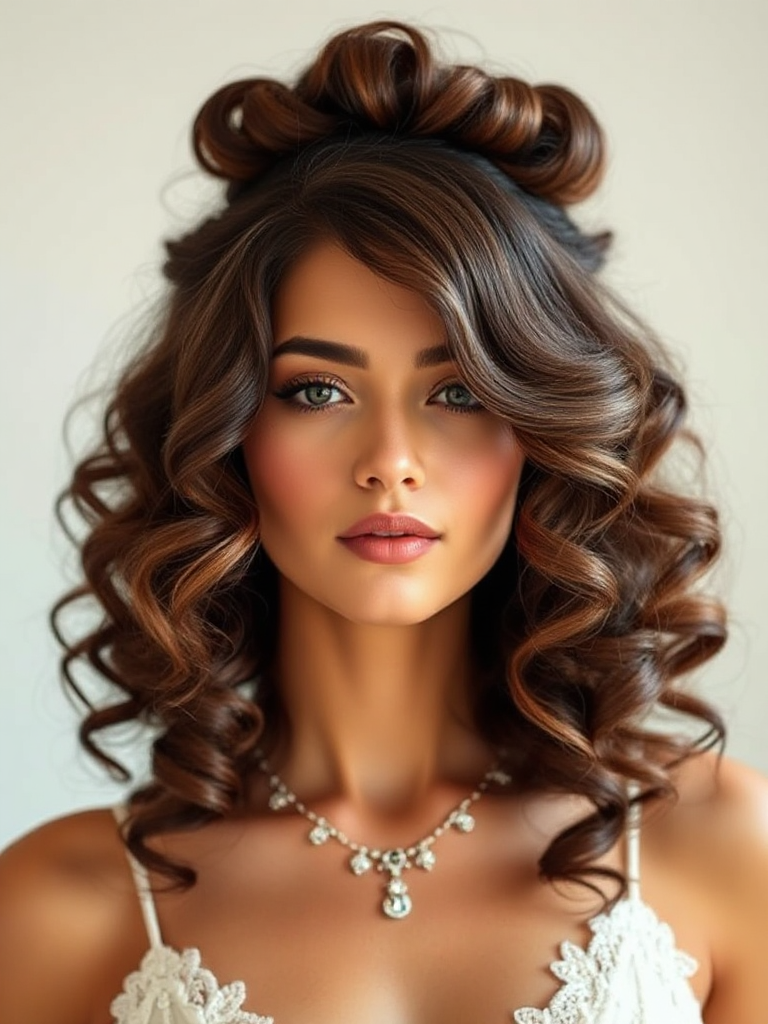 Chin-Length Curly Hairstyles