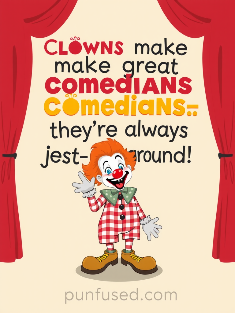 clown puns