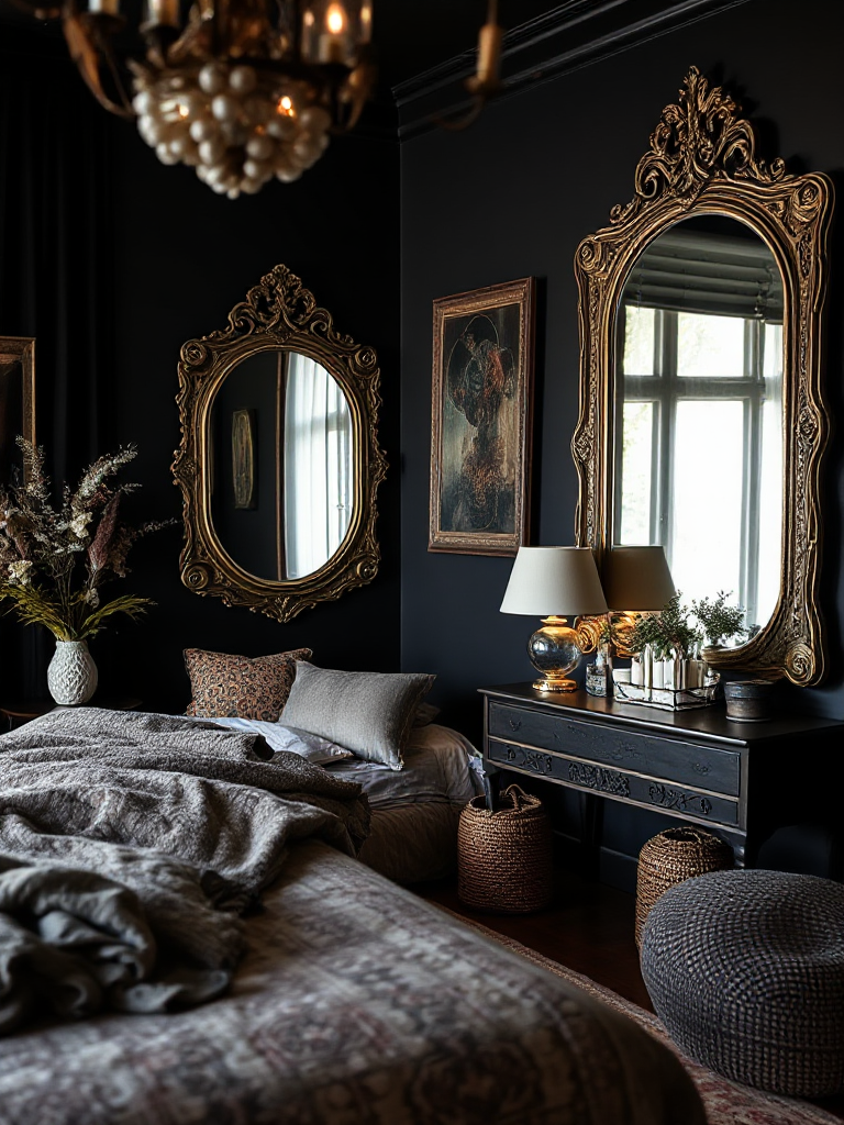 Dark Boho Bedroom Ideas