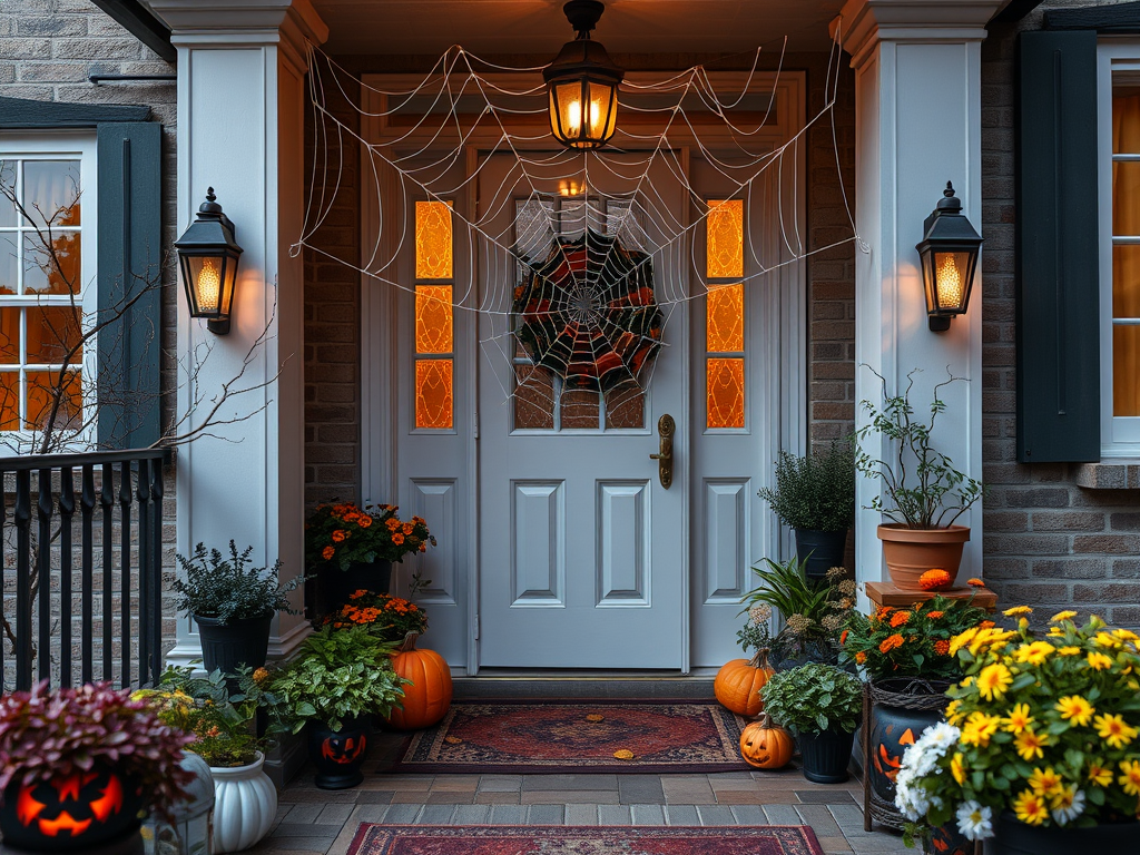 Image for Spooky Spider Web Entrance: