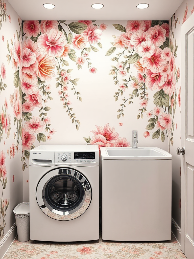 Laundry Room Mural Ideas