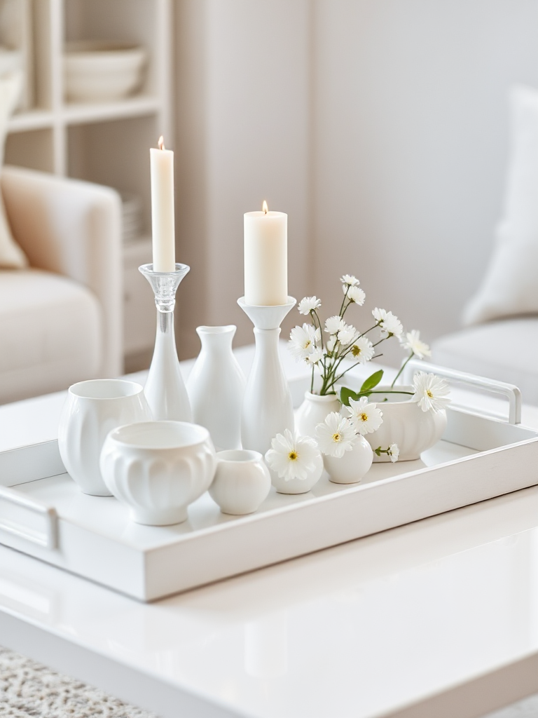 Coffee Table Tray Decor Ideas