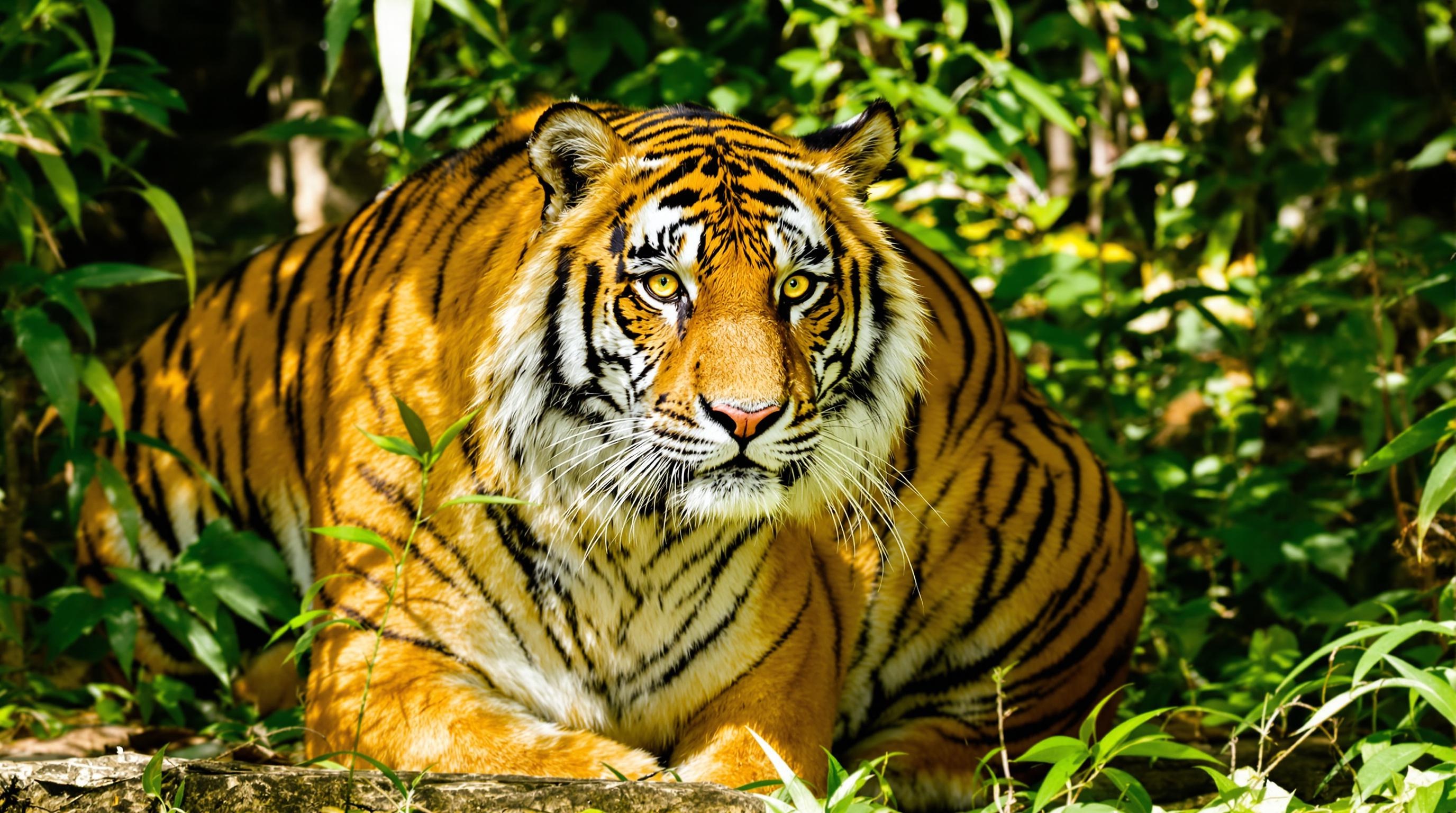 A tiger