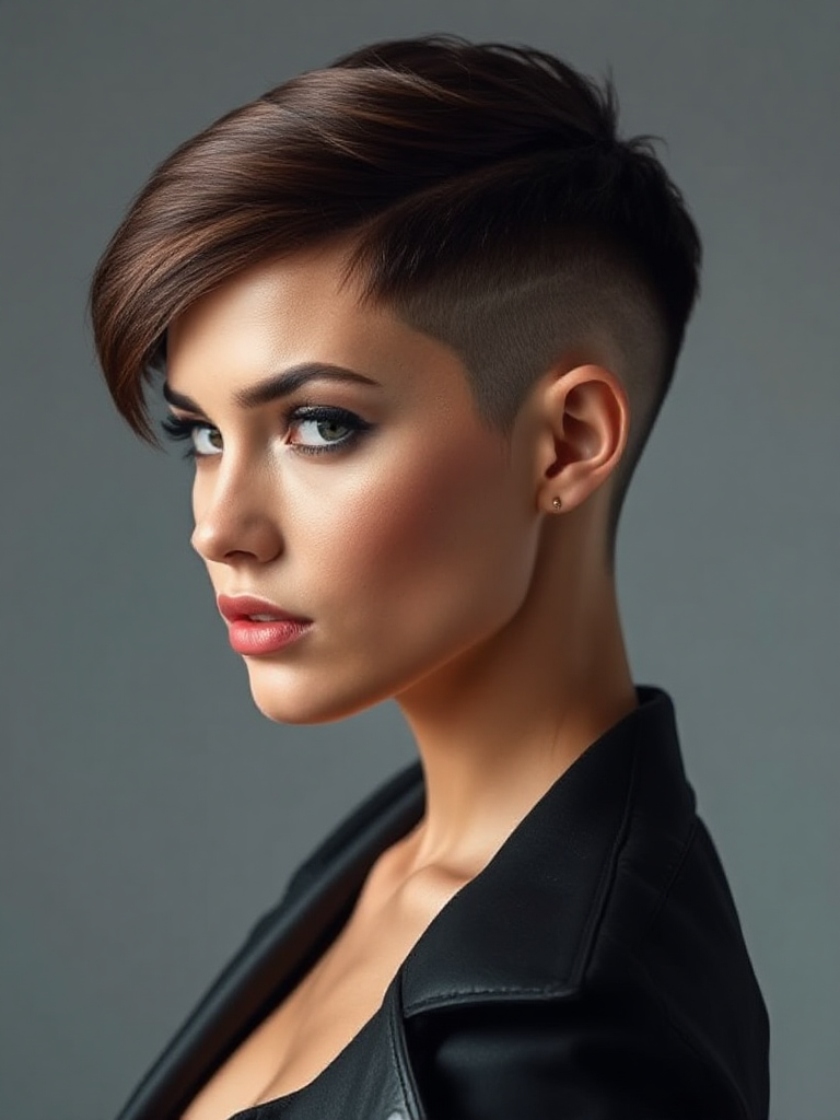 Short Hair with Undercut