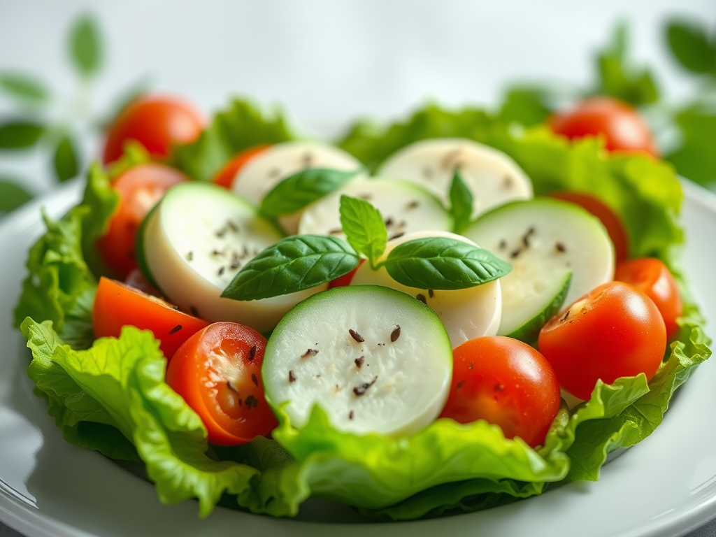 Image for Cucumber Caprese Salad