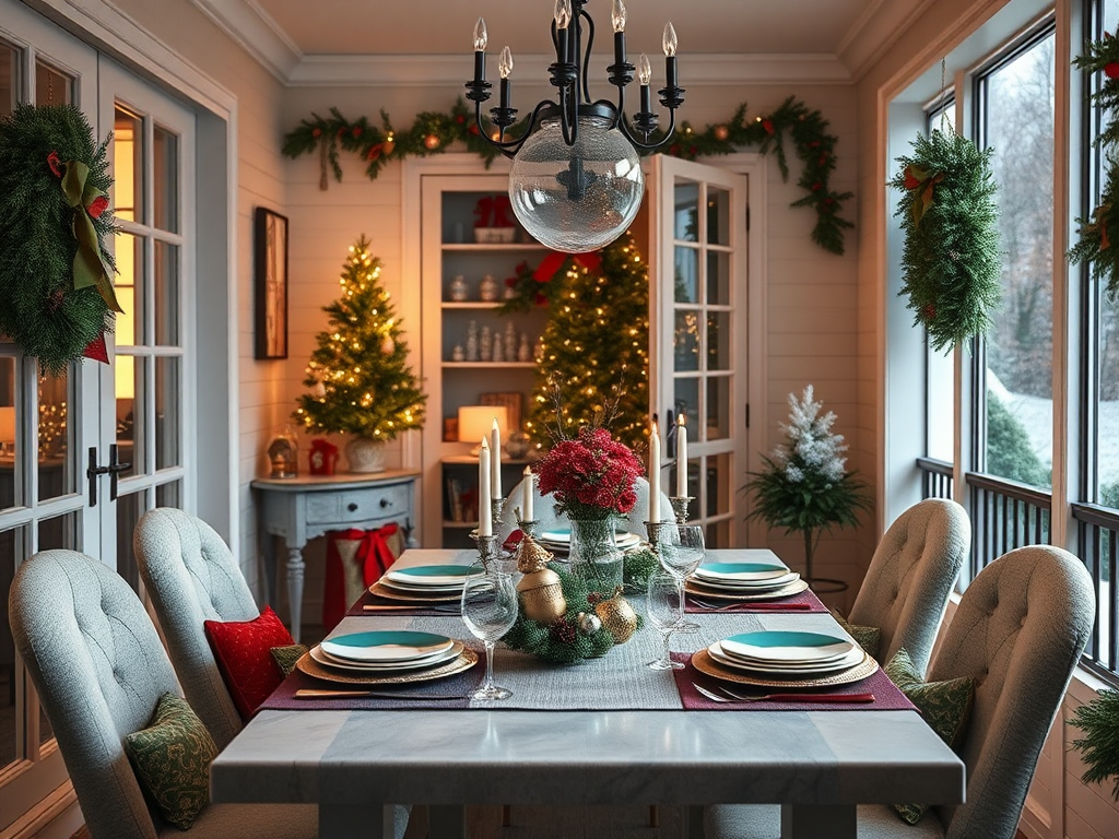 Image for Festive Dining Room: