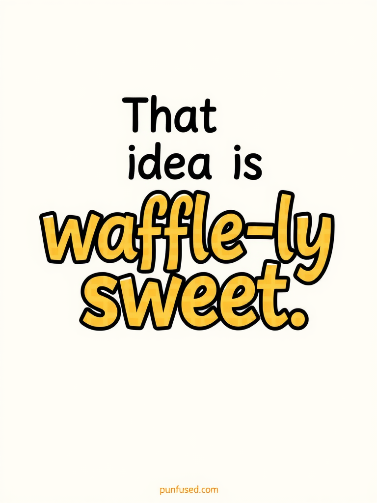 waffle puns