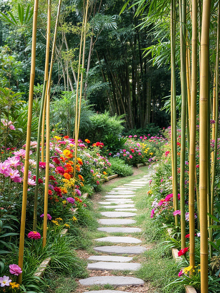 Boho Garden Pathway Ideas