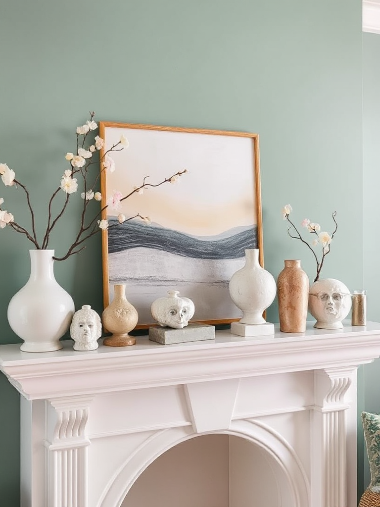 Spring Mantel Decorating Ideas