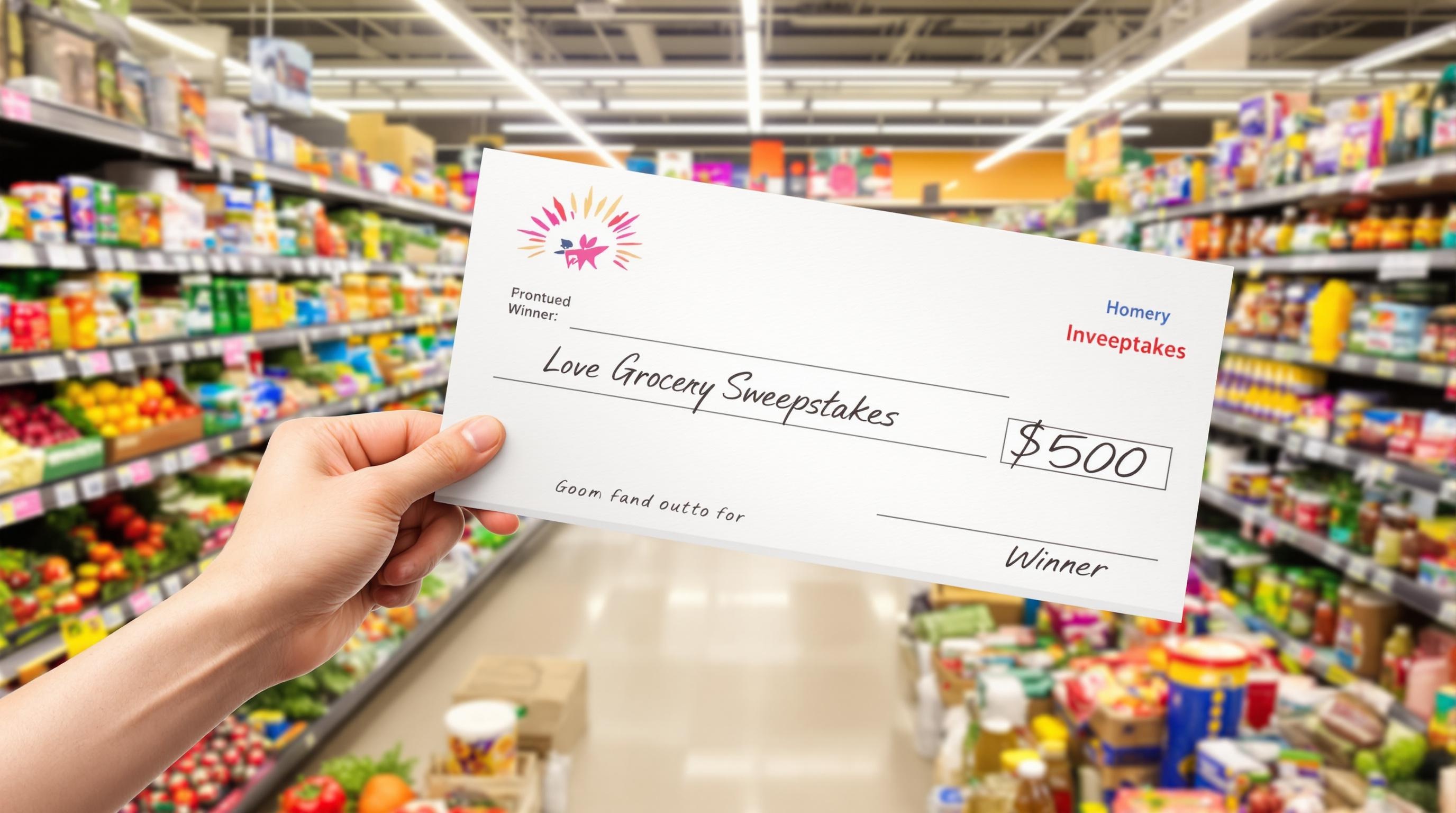 win $500 Grocery