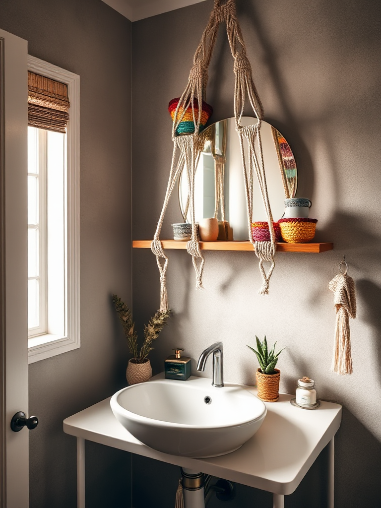 Boho Bathroom Sink Ideas