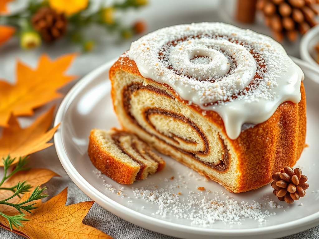 Image for Cinnamon Roll Cake: