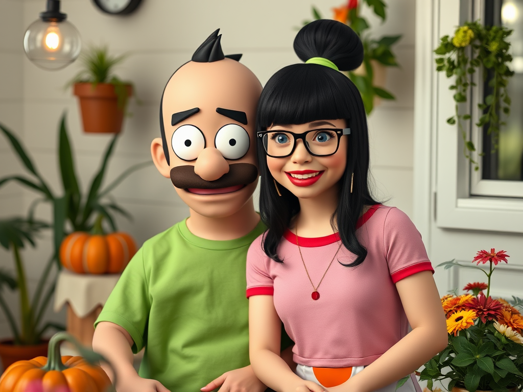 Image for Bob and Linda Belcher from "Bob's Burgers"