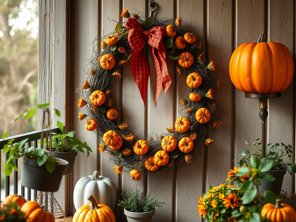 Image for Vintage Halloween Wreath