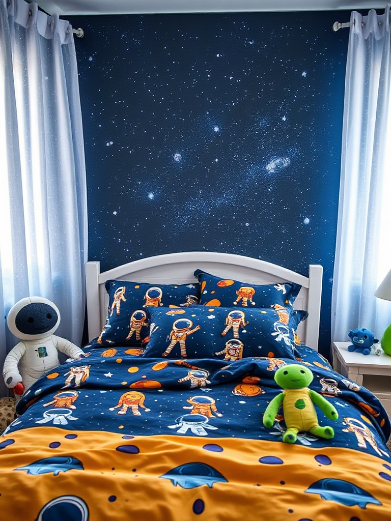 Space Themed Bedroom Ideas For Boy Toddlers