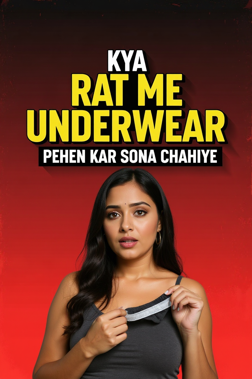 Kya rat me underwear pehen kar sona chahiye