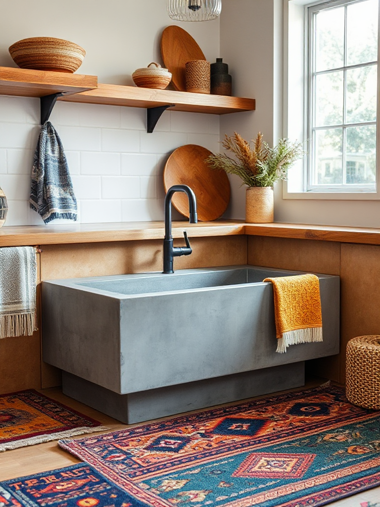 Bohemian Kitchen Sink Inspirations