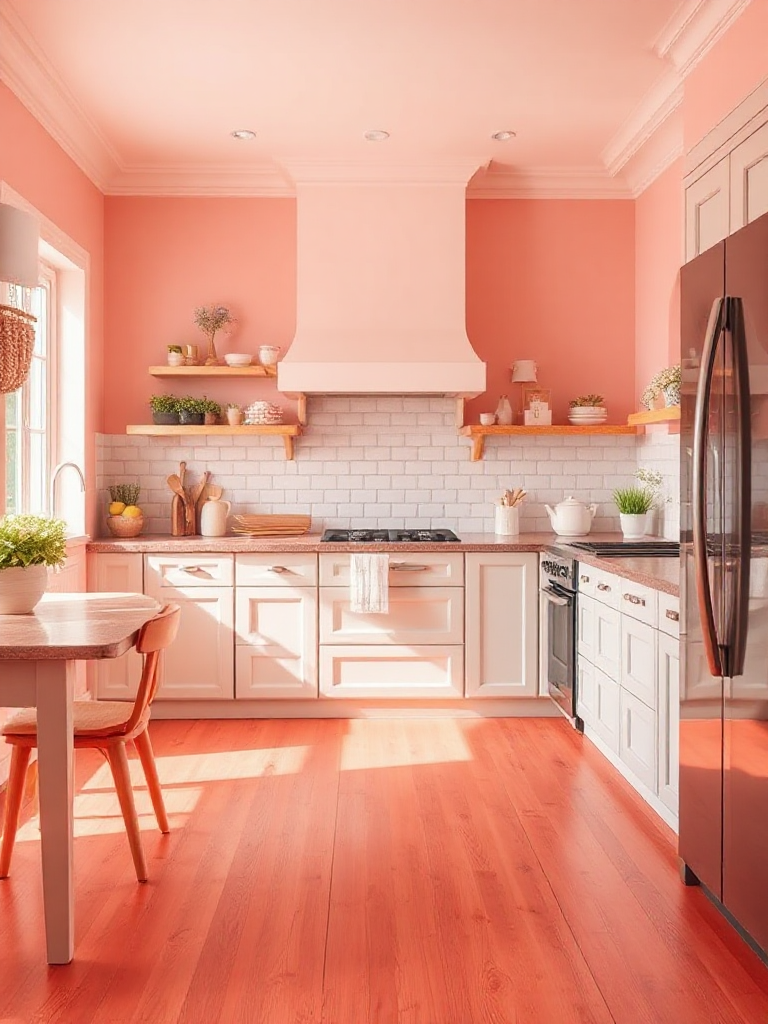 Vibrant kitchen flooring ideas