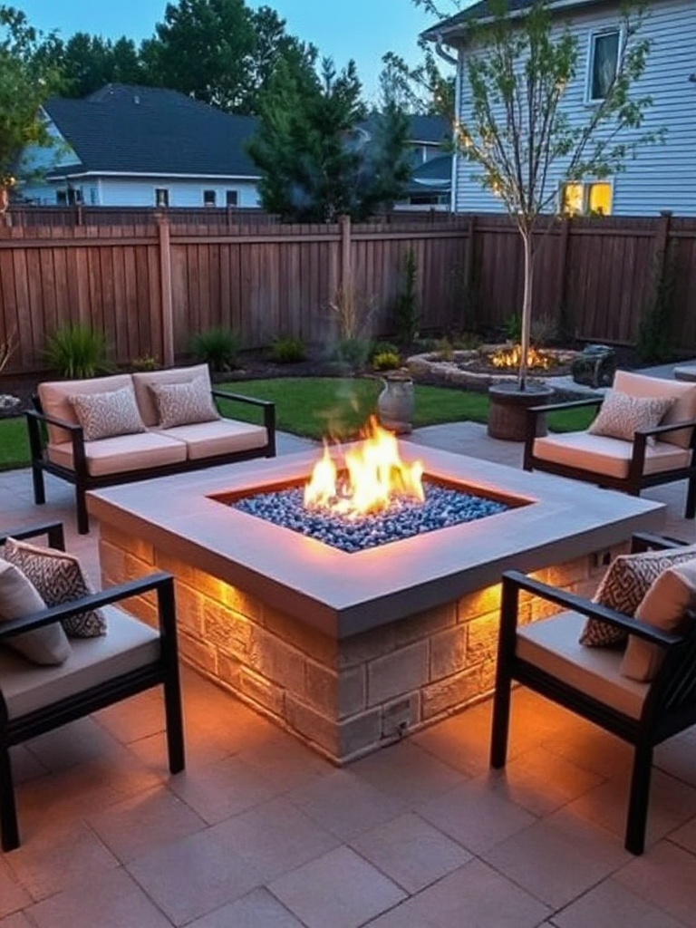 Simple Backyard Fire Pit Ideas