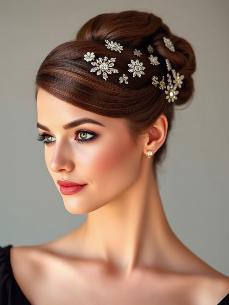 Elegant Updo for Long Hair