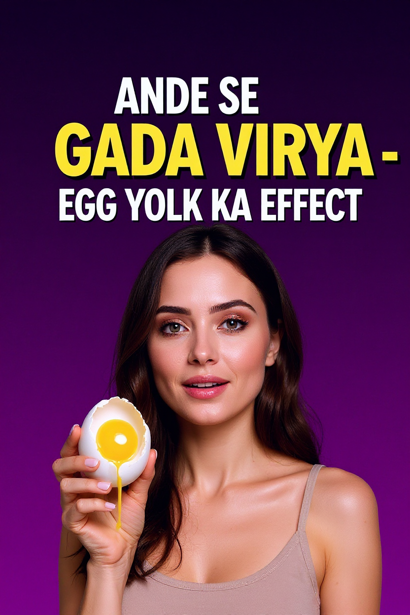 Ande se gada virya - egg yolk ka effect