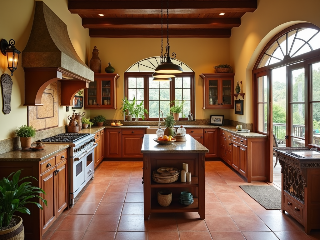 Transform Your Space: Tuscan-Inspired Kitchen with Terracotta Tiles