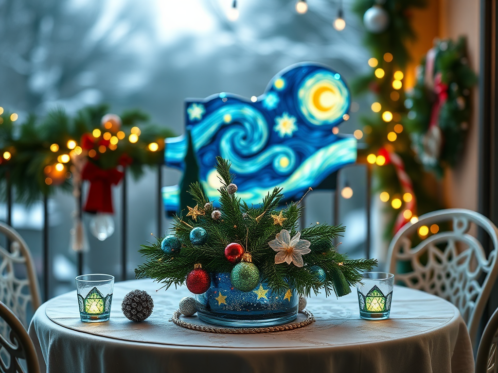 Image for Starry Night Centerpiece