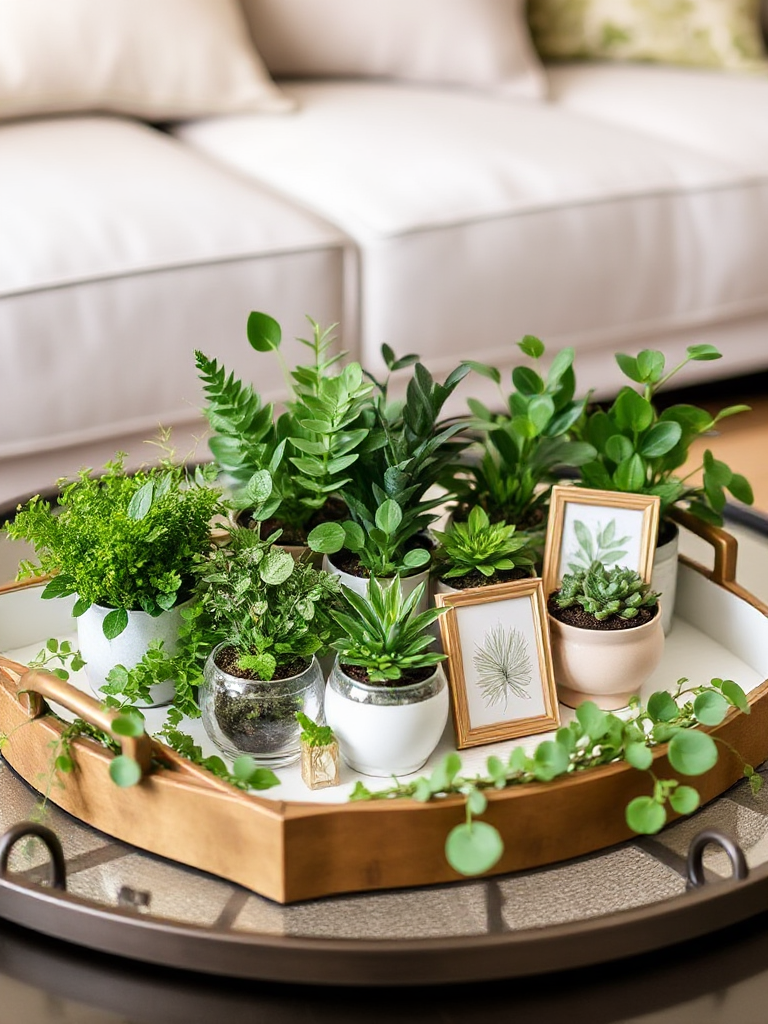 Coffee Table Tray Decor Ideas