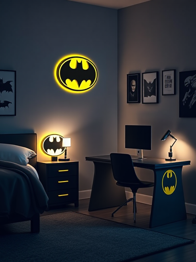 Batman Bedroom Ideas