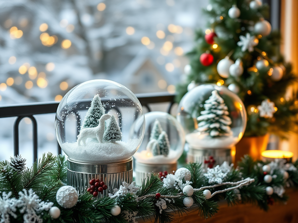 Image for White Snow Globes