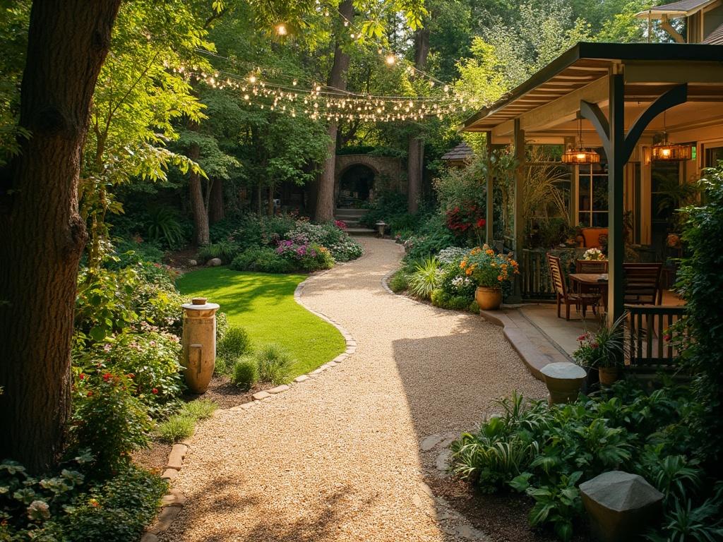 Decorative Gravel Pathway