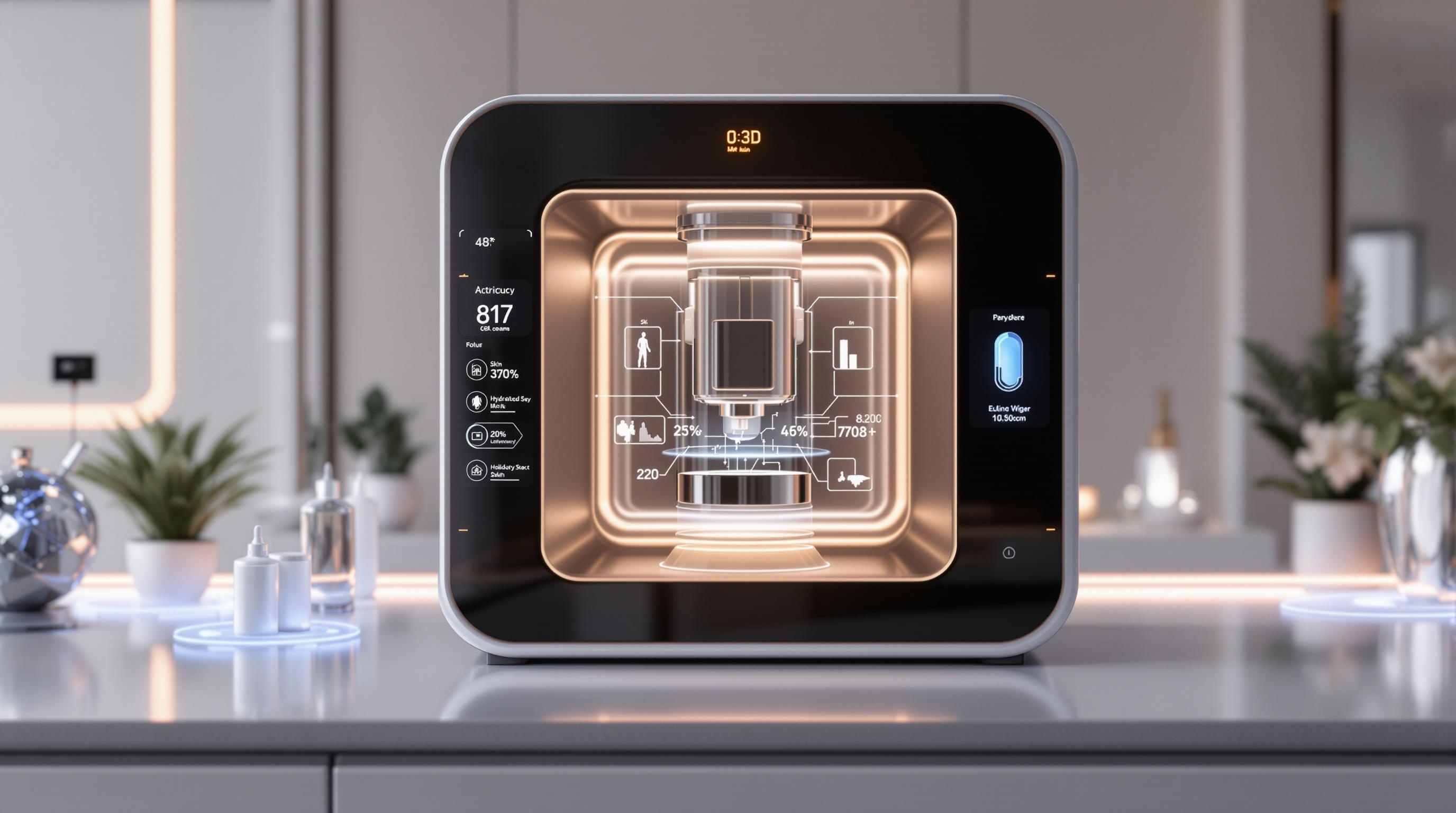 맞춤형 스킨케어를 선도하는 3D 프린팅 화장품 기술