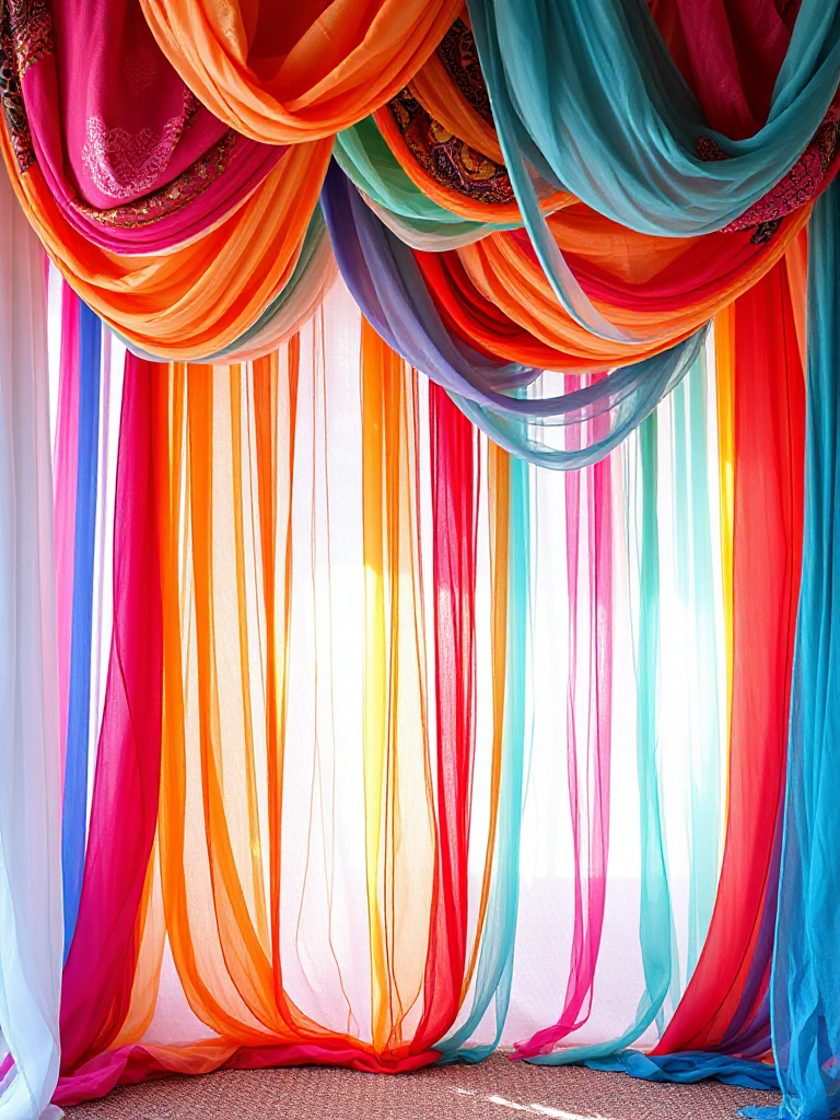 Boho Birthday Backdrop Ideas