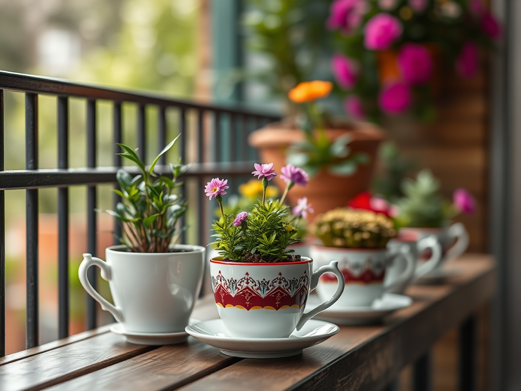 Image for Teacup Planters: