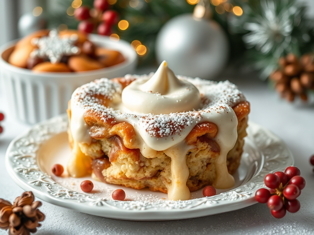 Image for Cinnamon Roll Bread Pudding