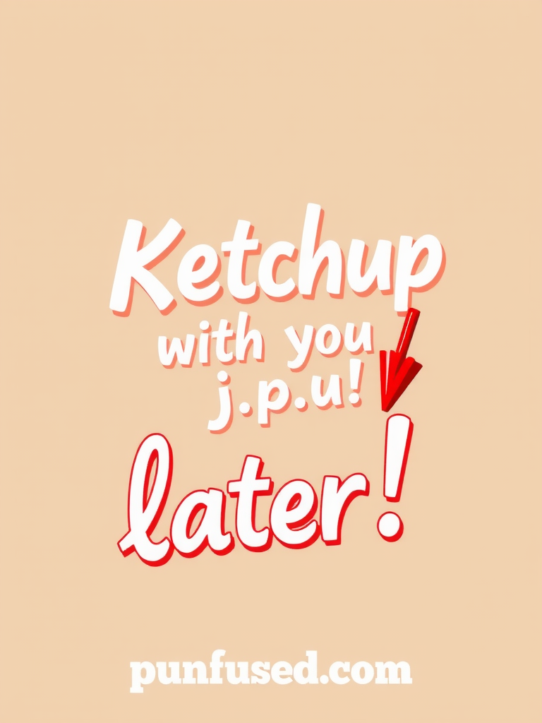 ketchup puns