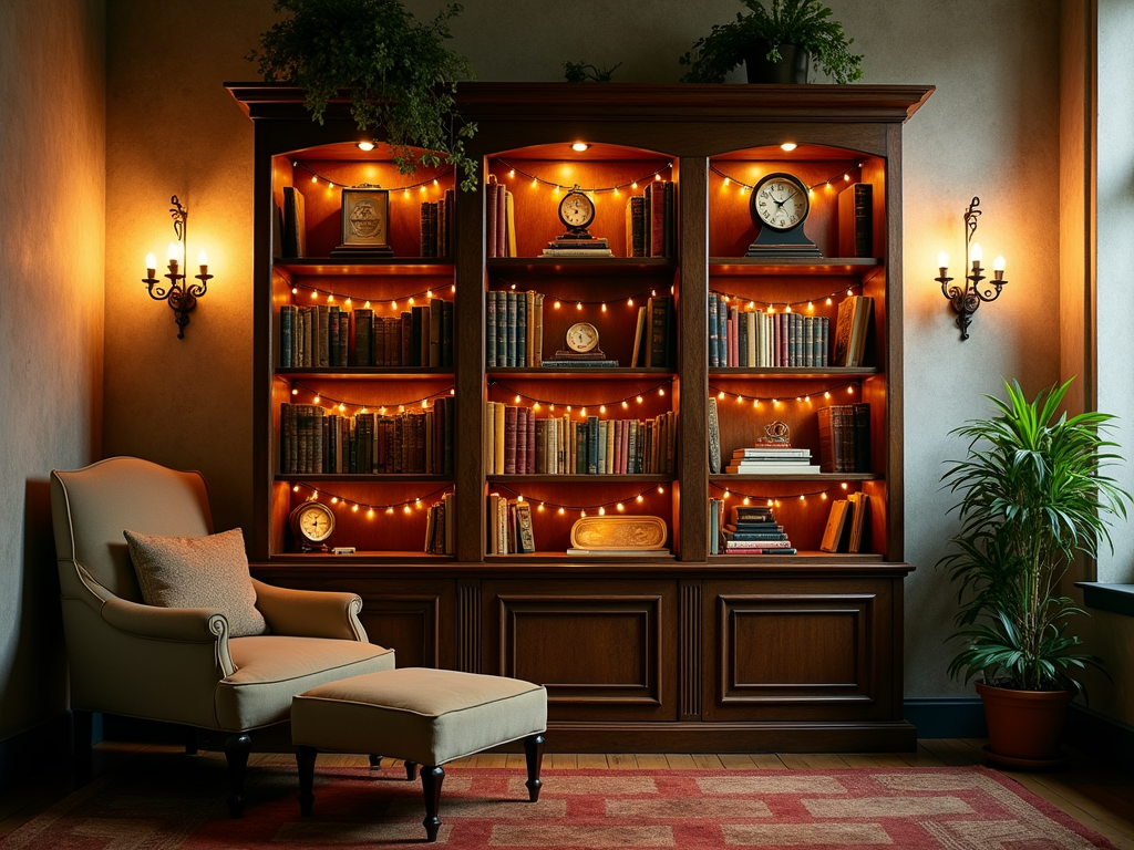 Illuminate Your Vintage Bookshelves: Creative Lighting Ideas