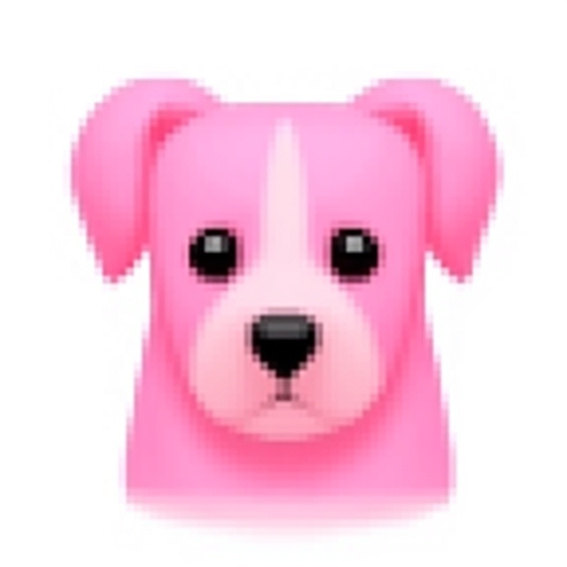 pink dog